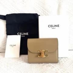 CELINE - スモールウォレット トリオンフ オリーブのサムネイル