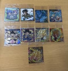 ドラゴンボール 超戦士シールウエハース 9枚セットのサムネイル
