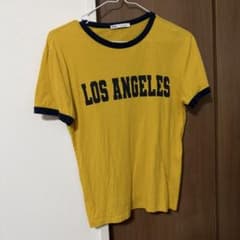 ZARA LOS ANGELES ロゴ リンガーTシャツのサムネイル