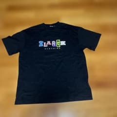 XLARGE Tシャツ マルチカラーロゴ刺繍のサムネイル