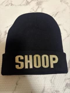 SHOOP ニット帽 ビーニー ブラックのサムネイル