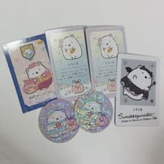 Sumikkogurashi Shirokuma Tower Records Cafe Card Sticker Penguin Lagoon