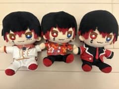 AMPTAKxCOLORS あっとくん おすわりぬいぐるみ 3体セット - メルカリ