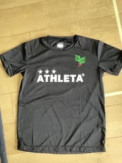 ATHLETA サッカーシャツ ブラック 150のサムネイル