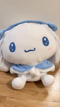 シナモロール ぬいぐるみ マント イヤーマフ付きのサムネイル