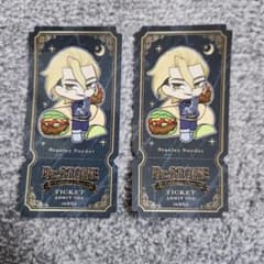 Dr.STONE コラボカフェ チケット風ステッカー スタンリー アモカフェのサムネイル