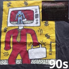 941 キースヘリング Keith Haring 1996年製ヴィンテージ - メルカリ