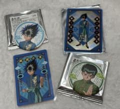 幽遊白書 描き下ろし缶バッジ コレクション チャイナver. 飛影 浦飯幽助のサムネイル