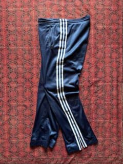 70s 80s Vtg adidas ATP USA製 トラックパンツ　ネイビーのサムネイル