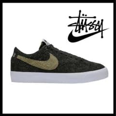 Stussy × Nike SB Blazer Low 26cm