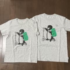 【140&150おそろい2枚セット】ベルメゾン　ペンギン　Tシャツのサムネイル