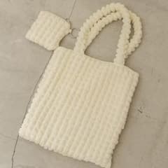 グローバルワーク　ワッフルトート　新品のサムネイル