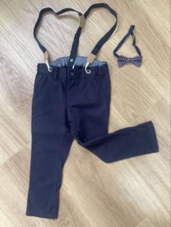H&M フォーマルパンツ 98cm ネイビーのサムネイル