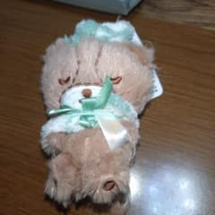 タイニーチャム ふわふわパジャマ マスコット ぬいぐるみ グリーン