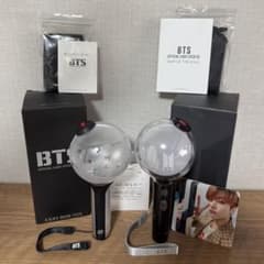 BTS 公式 ペンライトセット アミボム Ver.2 / Ver.4 トレカ付き - メルカリ