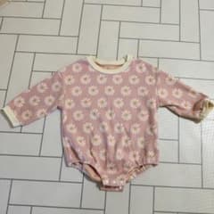 KOHANA BABY 花柄ロンパース サイズ80 ピンクのサムネイル
