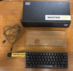 WOOTING 60HE ゲーミングキーボード US配列 ラピッドトリガー 美品