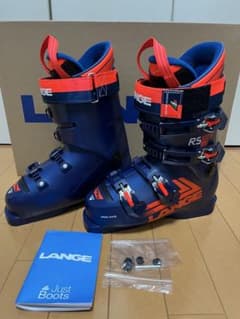 LANGE ラングスキーブーツ ネイビー/オレンジ LANGE ラングスキーブーツ ネイビー/オレンジ - メルカリ