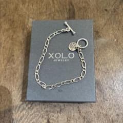c*陽様 XOLO JEWELRY フィガロチェーン ブレスレット 925 シル c*陽様 XOLO JEWELRY フィガロチェーン ブレスレット 925 シル - メルカリ