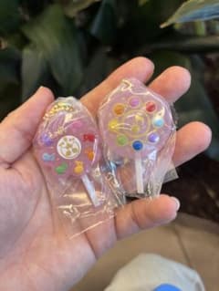 おジャ魔女どれみ カラフルキャンディチャーム ガチャ 2個セットのサムネイル