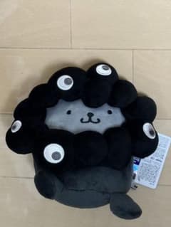 黒ミャクミャク サンリオ ポムポムプリン ぬいぐるみ M 大阪関西万博