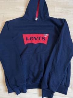 Levi's リーバイス パーカー ネイビー レッド Sサイズのサムネイル