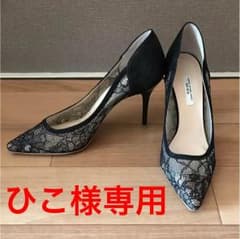 【ひこ様 専用】セブントゥエルブサーティ レース パンプスのサムネイル