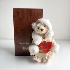 シュタイフ Steiff テディベア リトルサンタ 2003 ピンク ぬいぐるみ