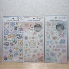 セリア ガイア GAIA Sticker Selection 3種セットのサムネイル