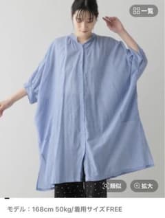 今季natural by clip ボイルシャンブレーワンピースのサムネイル