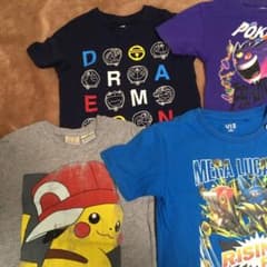 ユニクロ、ザラ　男児Tシャツまとめ売りのサムネイル