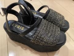 EVRIS 厚底 サンダル(M)のサムネイル