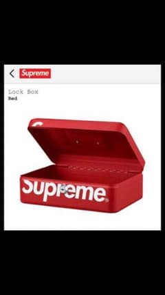 （未開封）シュプリーム ロックボックス Supreme Lock Boxのサムネイル
