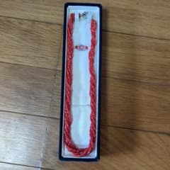 本珊瑚 ネックレス 沖縄特産 3連ツイスト - メルカリ