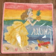 未開封 FEILER フェイラー ハワイ限定 ハンカチ ALOHA ピンクのサムネイル