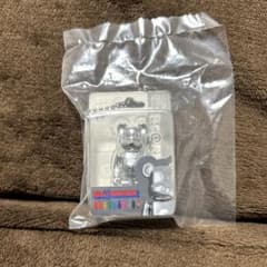 BE@RBRICK ベアブリック キーチェーン シルバーのサムネイル