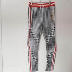 Thumbnail of baby phat 【L】ハウンドトゥース柄 ジョガーパンツ 裏起毛