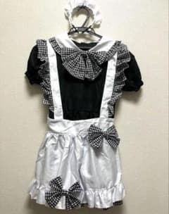 メイド服　コスプレ　ハロウィン　仮装のサムネイル