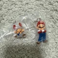 スーパーマリオ めじるしアクセサリー マリオ キノピオ 2点セットのサムネイル