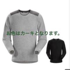 アークテリクス ドノバンクルーネックセーター カーキ Sサイズ - メルカリ