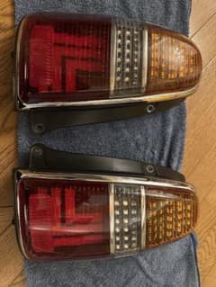 L700S/L710系ミラジーノ レクサスL字風LEDテールランプ テールライトのサムネイル