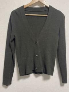 UNIQLO ウォッシャブルニットリブカーディガンのサムネイル