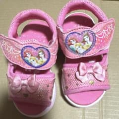 プリンセス光るサンダル　14センチのサムネイル