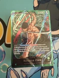 ワンピース カードゲーム Roronoa Zoro ゾロ 緑 海外版 - メルカリ