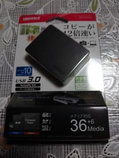 【最低価格!!】【新品未使用】 バッファロー カードリーダーライターのサムネイル