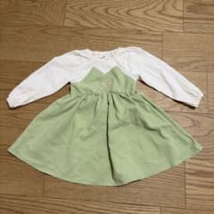 【美品】Cottoli ティンカーベル刺繍 ワンピースのサムネイル