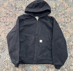 希少 USA製 Carhartt カーハート アクティブジャケット ブラックのサムネイル