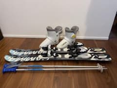スキー板100㎝ ストック スキー靴20㎝ 3点セット SWALLOW - メルカリ