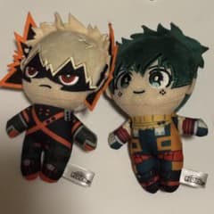 僕のヒーローアカデミア ぬいぐるみマスコット 2種セットのサムネイル