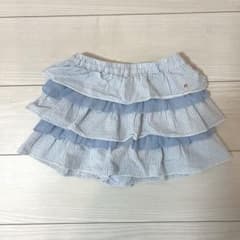 ミキハウス フリルキュロット ショートパンツ スカート風 110cm - メルカリ